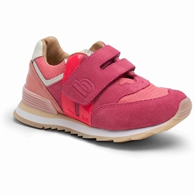 Sleek Mindset Motion-Elevated Bisgaard Winston Velcro Shoes Fuxia