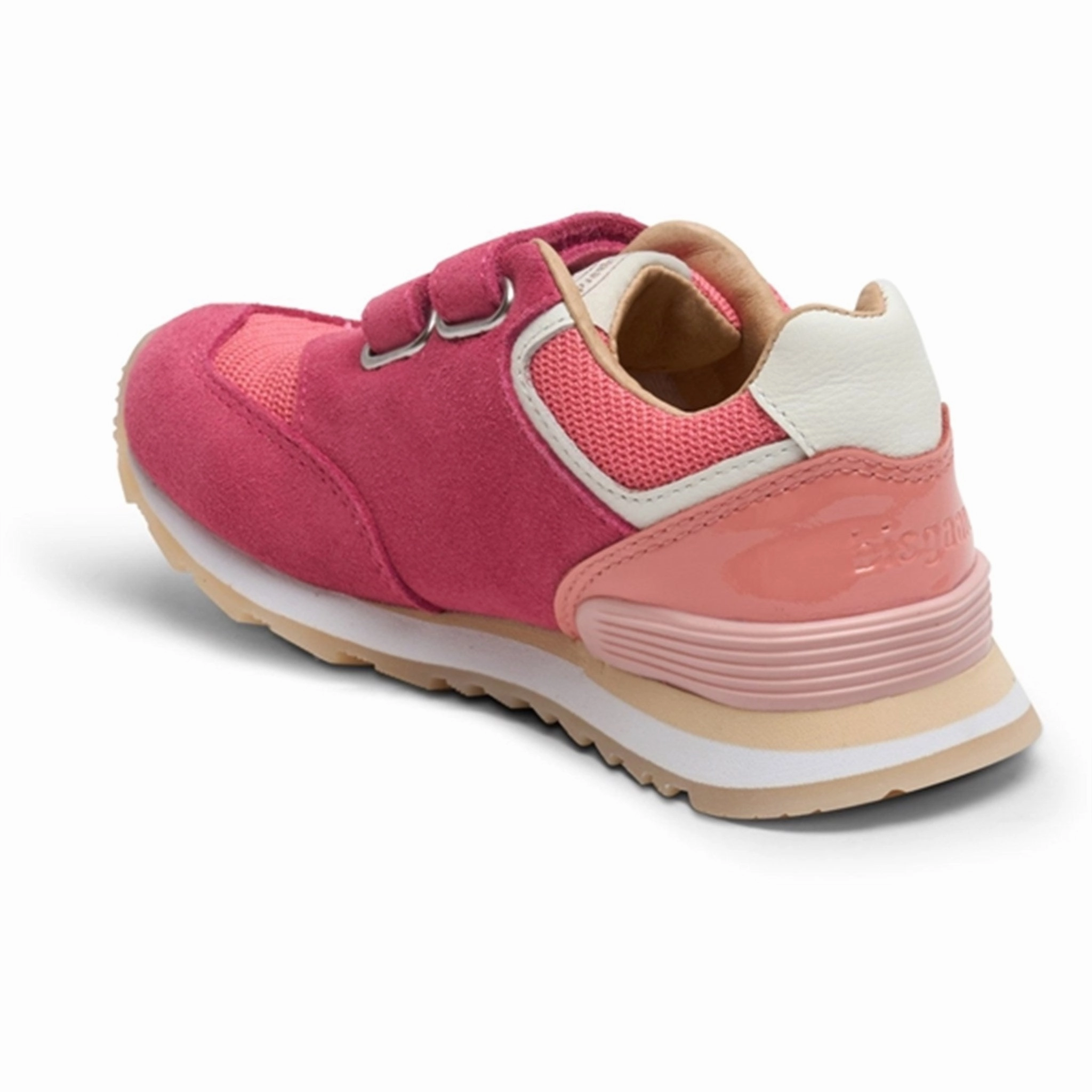 Bisgaard Winston Velcro Shoes Fuxia Easy Essential