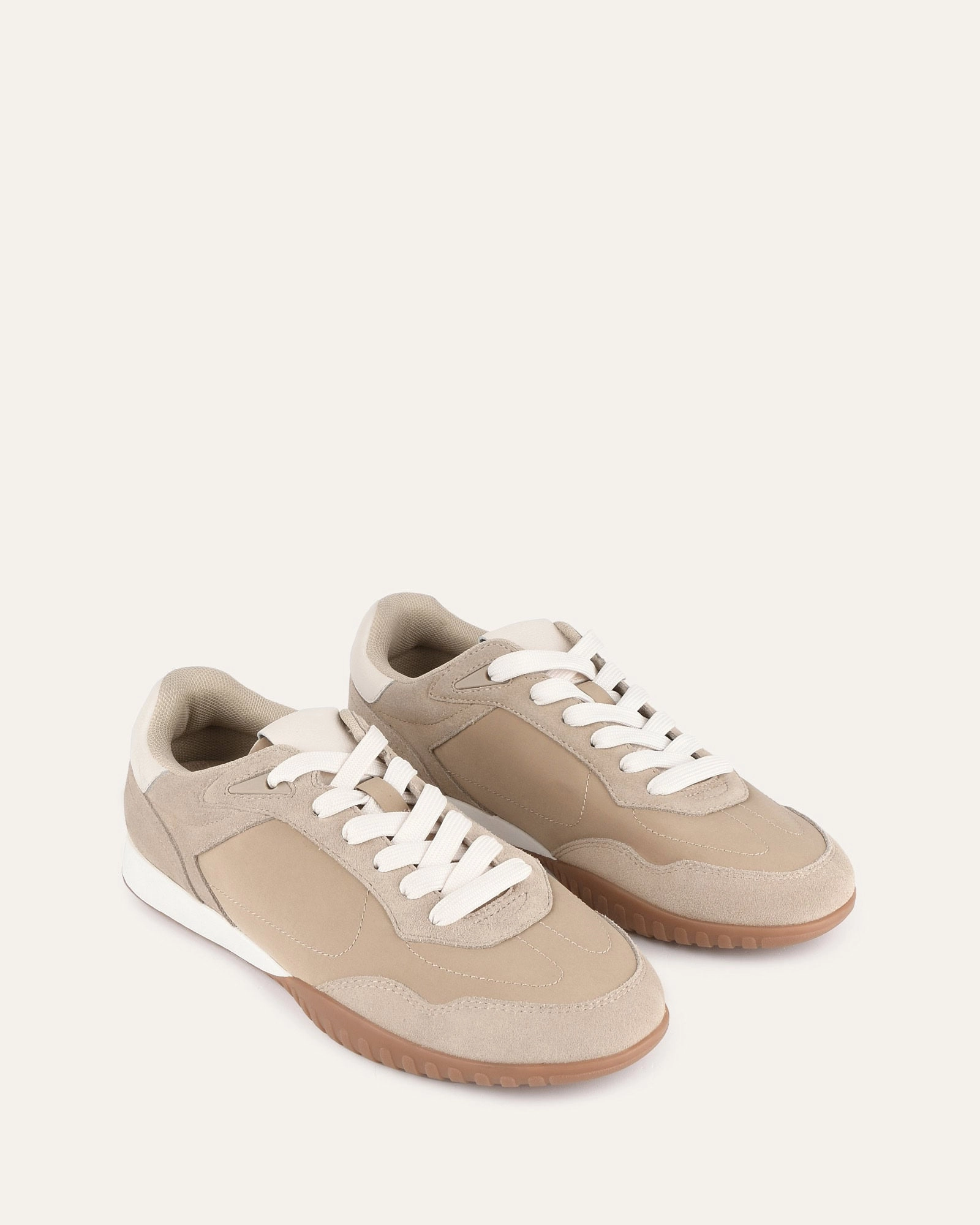 Your Daily Layer Layered City Greta Sneakers Taupe Multi