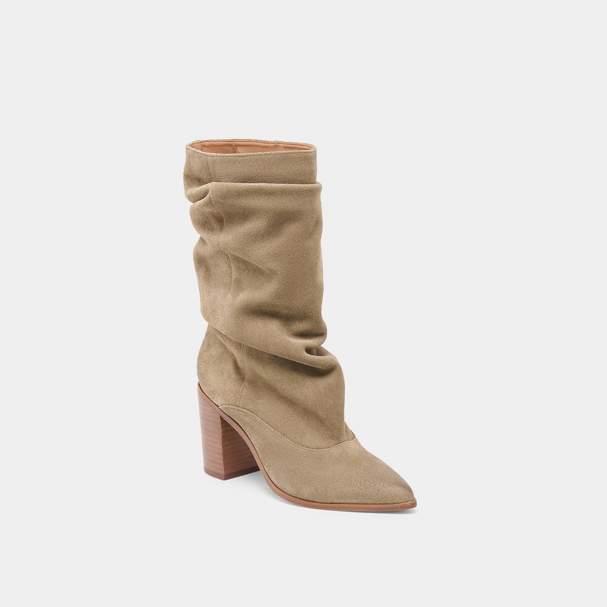 Move-Fit Vibe-Driven Gear Talina Boots Olive Suede