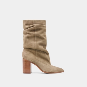 Talina Boots Olive Suede Live Lightwear