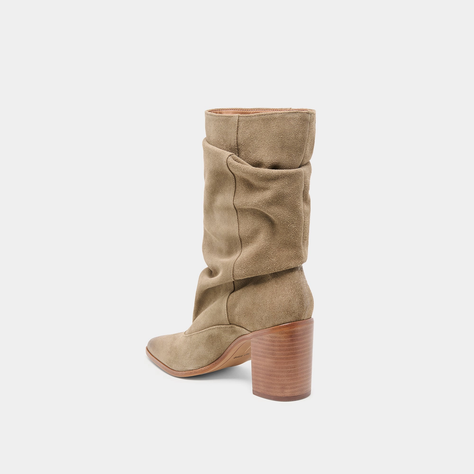 Motion Elements Versatile Soul Talina Boots Olive Suede