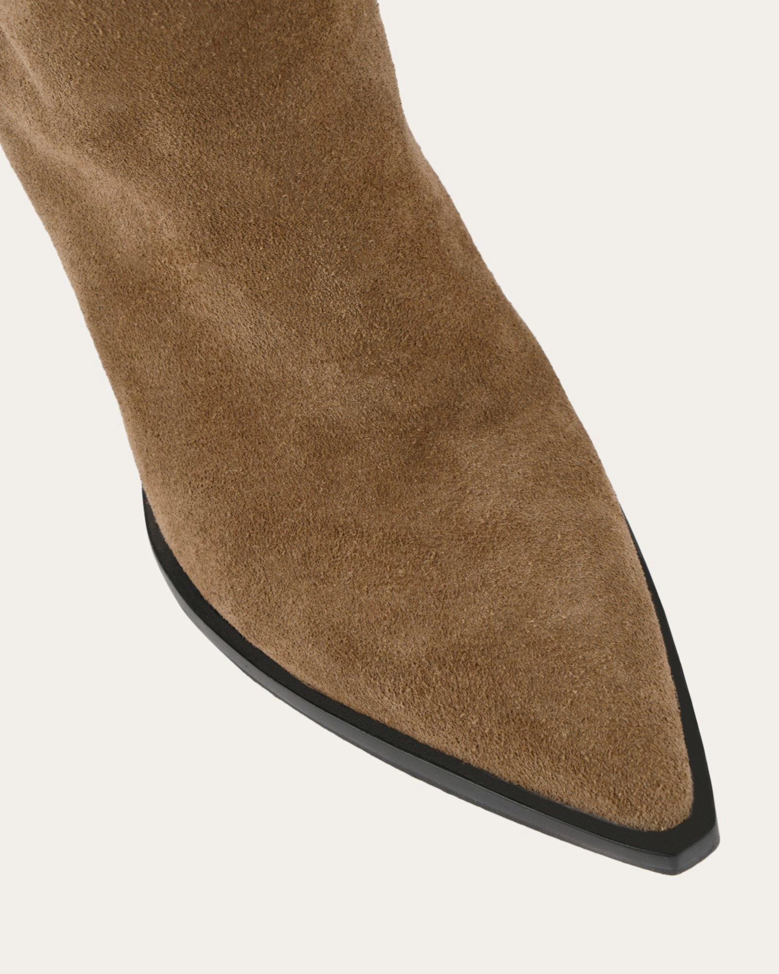 Design-Led Uma Over The Knee Boots Bark Suede