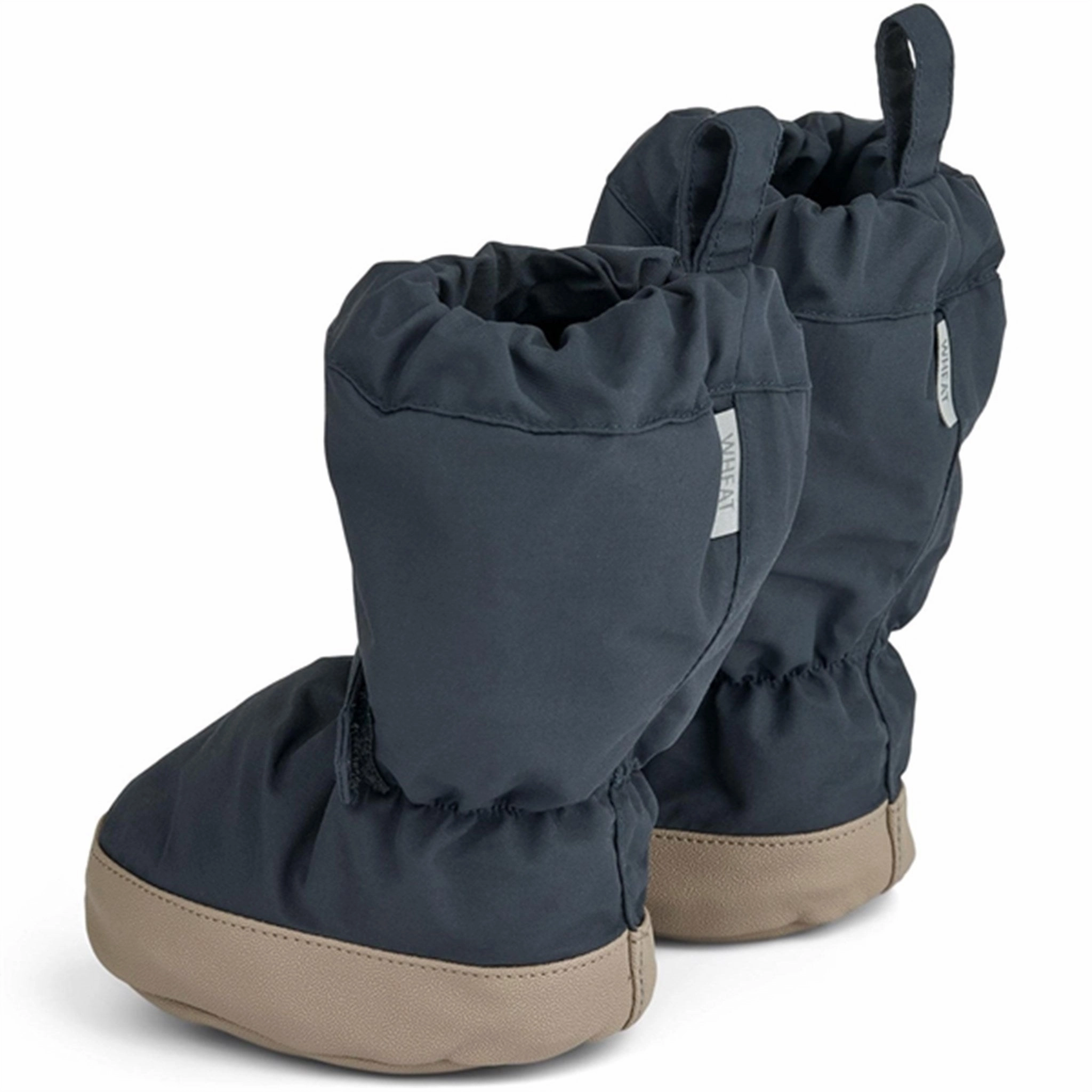 Living Wear Clarity In Motion Wheat Outerwear Booties Tech Dark Blue