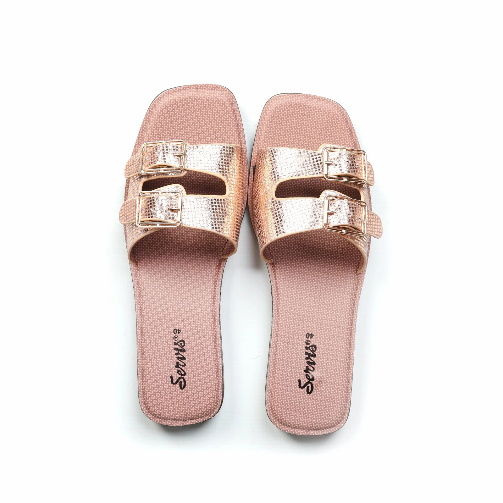 Women'S Shimmery Flats Lifestyle Fusion Wearable Clarity