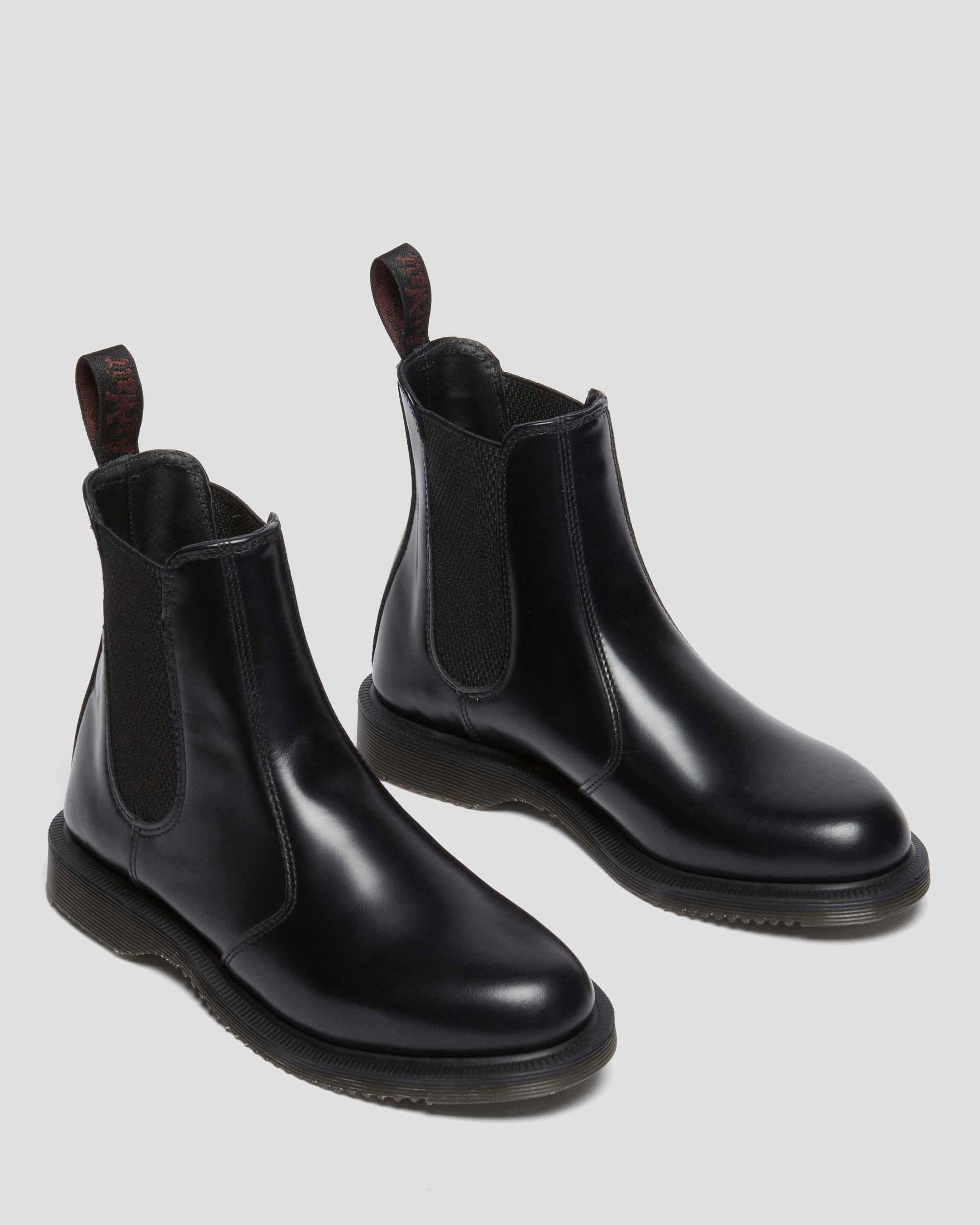 Cool And Clean Flora Smooth Leather Chelsea Boots