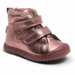 Ease In Motion Go-Everywhere Bisgaard Rudi V Tex Shoes Rose Gold Metallic