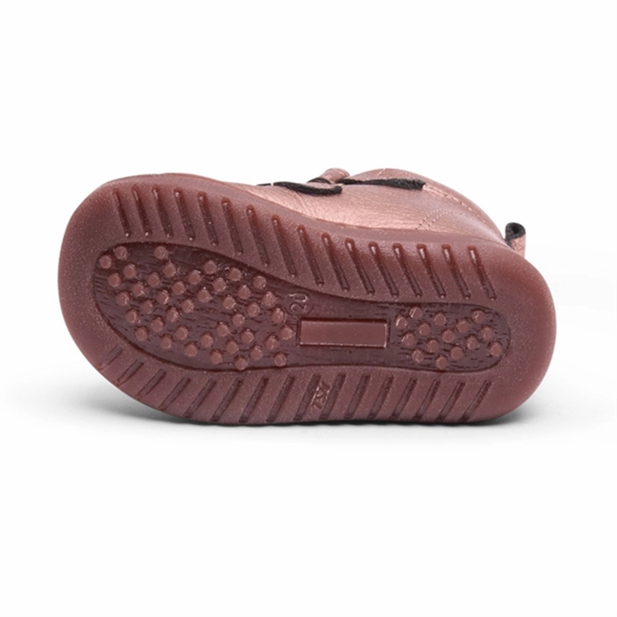 Tailored Utility Adaptive Aesthetic Bisgaard Rudi V Tex Shoes Rose Gold Metallic