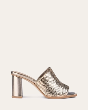 Cupid High Heel Sandals Gold Sleek Vibes
