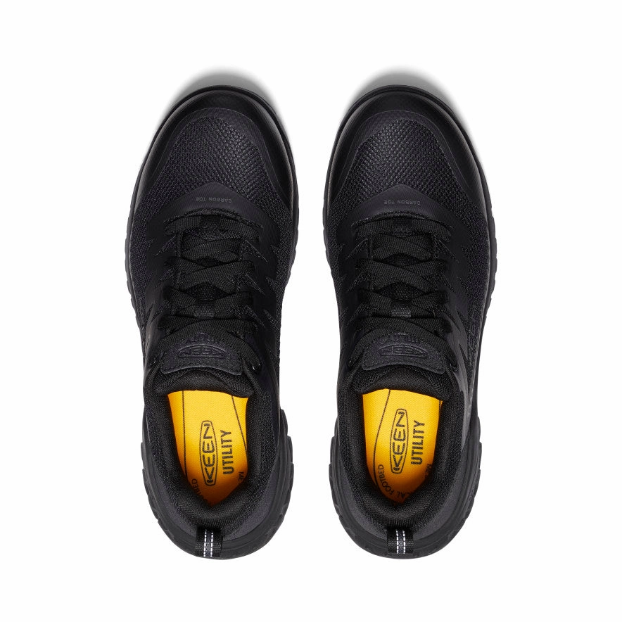 Men'S Arvada Esd Work Sneaker (Carbon Toe)  |  Black/Black Future Utility