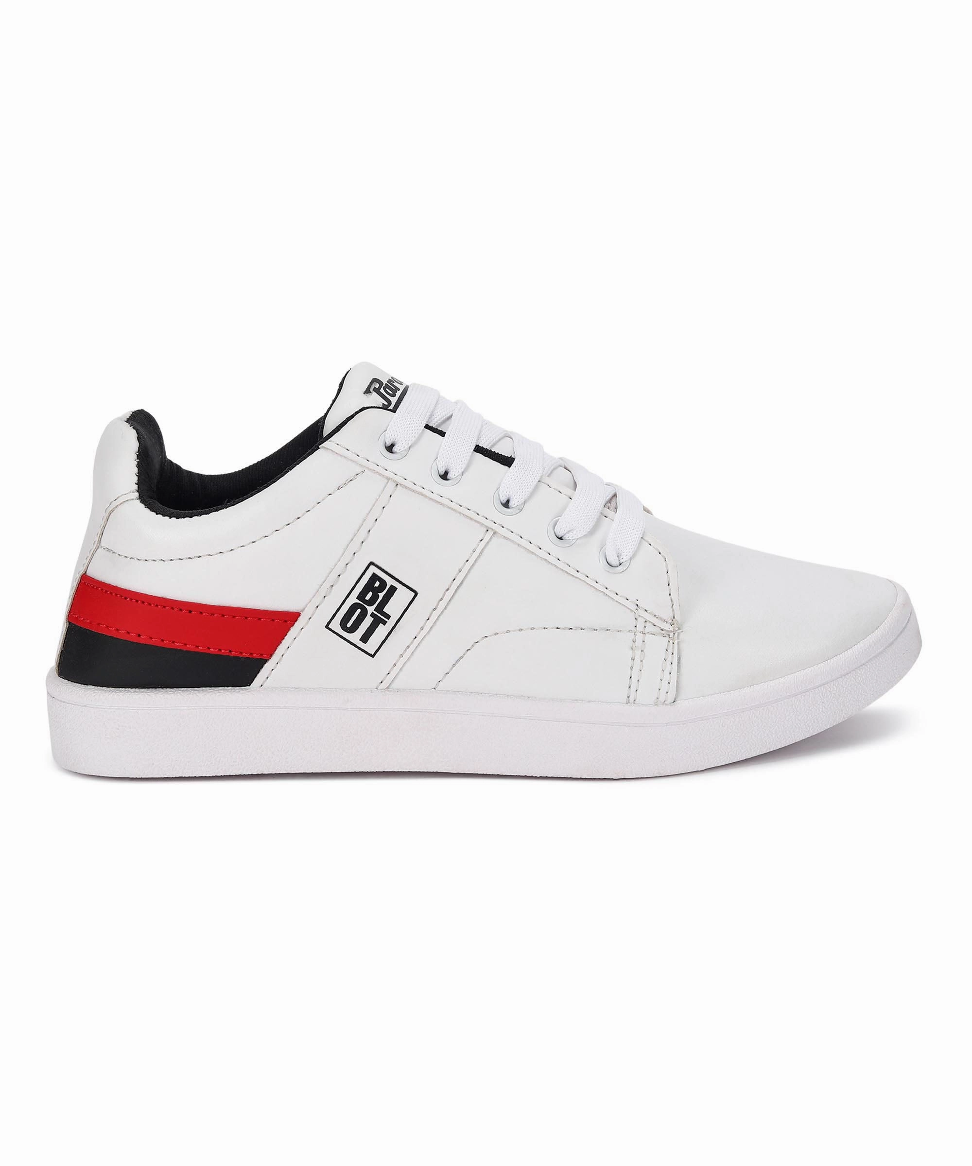 Paragon K1017G Men Casual Shoes | Stylish Walking Outdoor Shoes For Everyday Wear | Smart & Trendy Design  | Comfortable Cushioned Soles White Future Lines Gear For Today