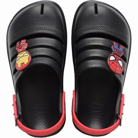Weekend Ready Rhythm Inspired Havaianas Kids Sandals Marvel New Graphite