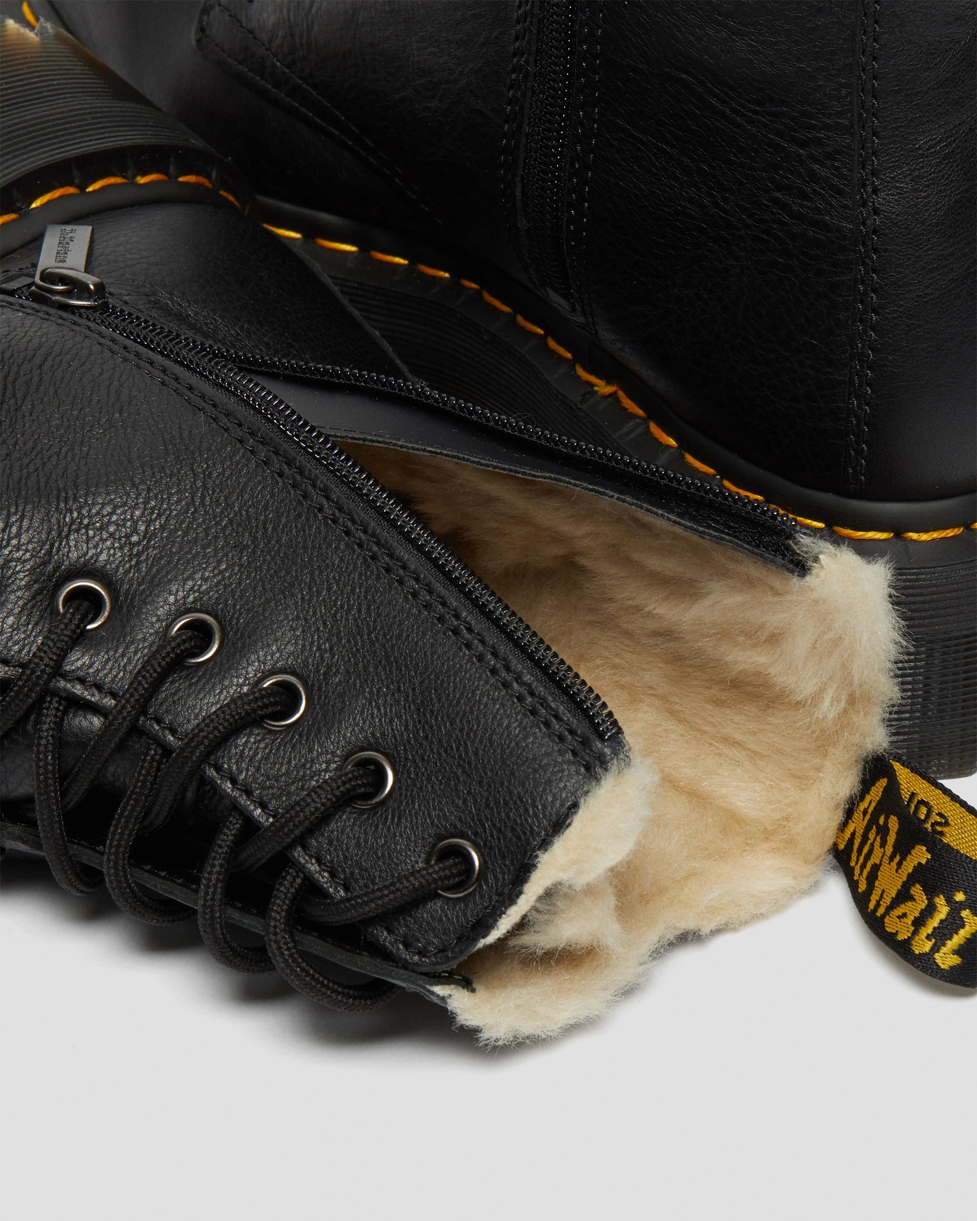 Versatile Layers Adaptive Style Jadon Fur-Lined Pisa Platform Soft Leather Boots