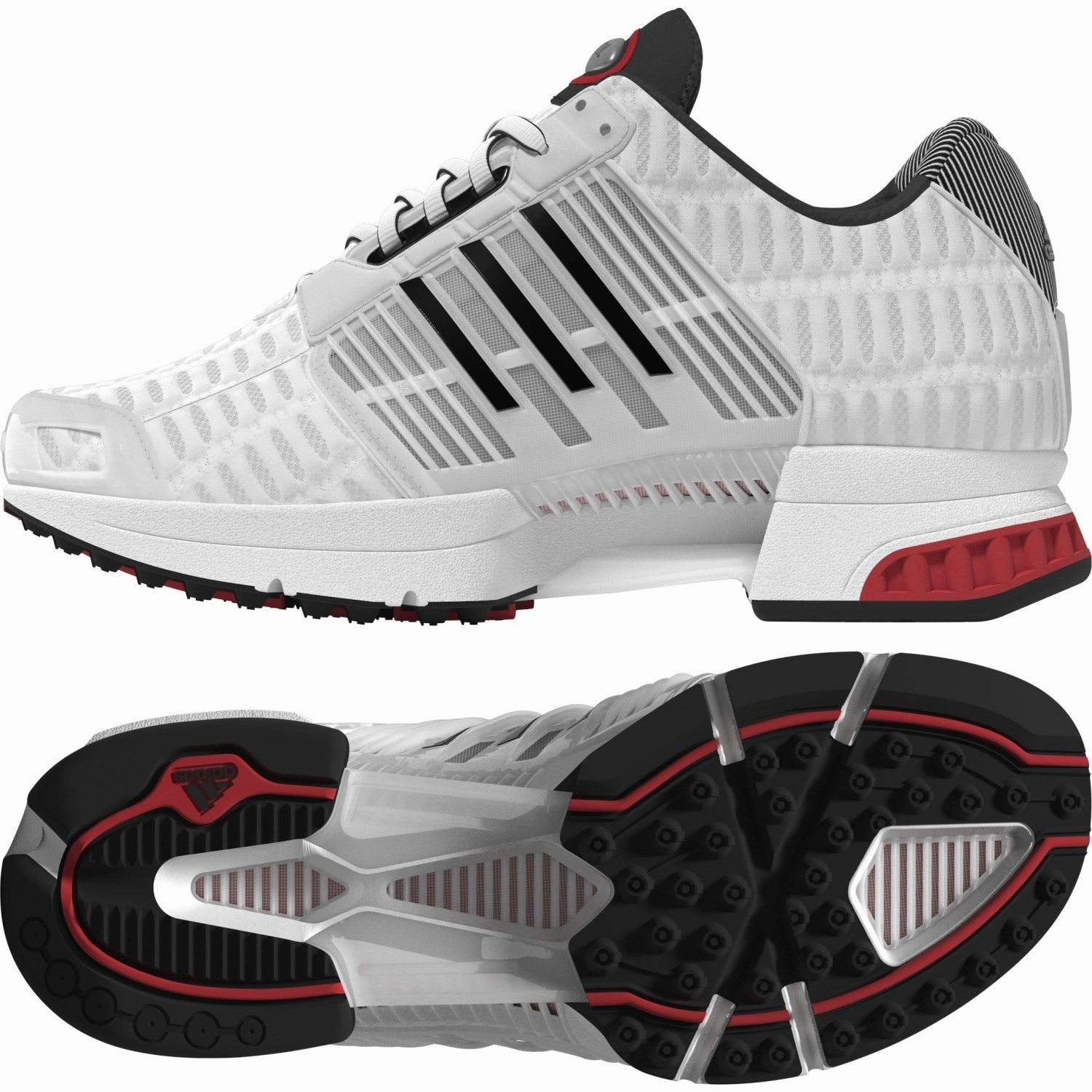 Adidas Originals Ftwr White/Core Black/Crystal White Climacool 1 J Sneakers City-Functional Cool Shift