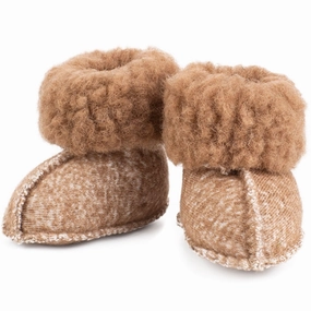 Modern Wearables Lifestyle Energy Alwero Baby Slippers Camello