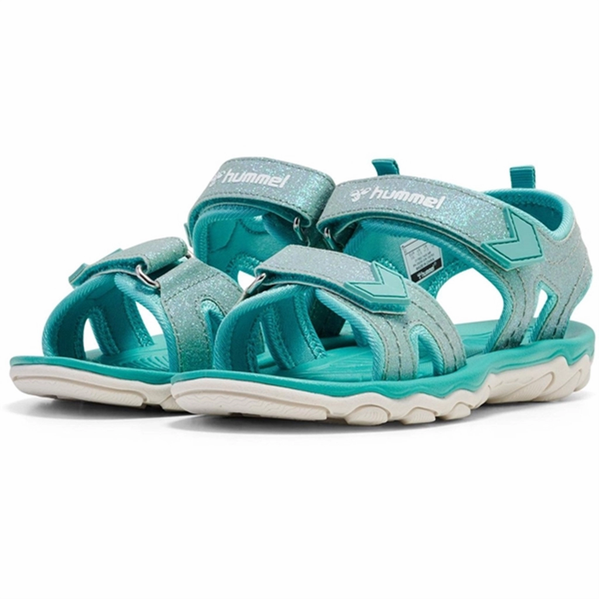 Hummel Sandal Glitter Blue Surf Ease Engineered