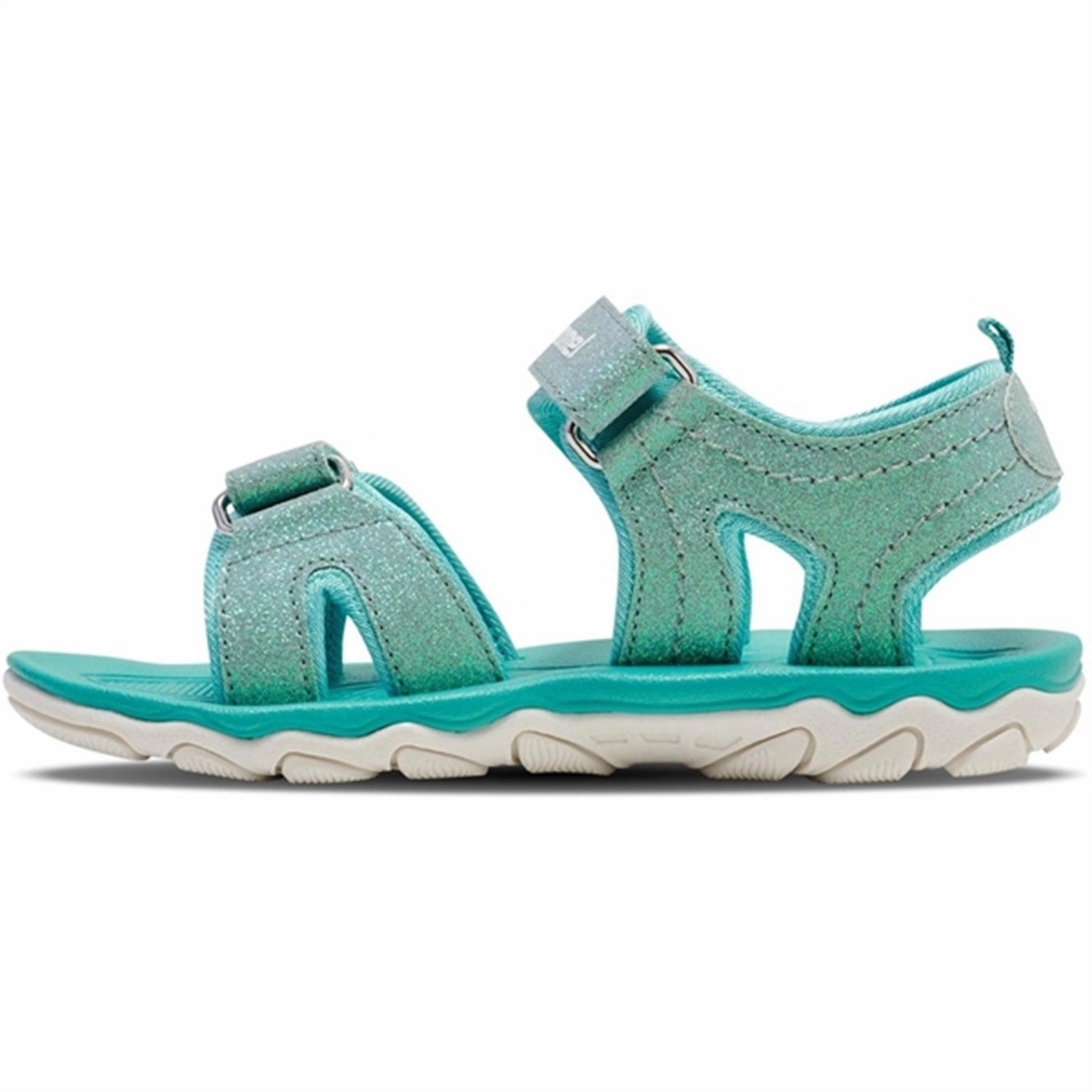 Pure Expression Hummel Sandal Glitter Blue Surf