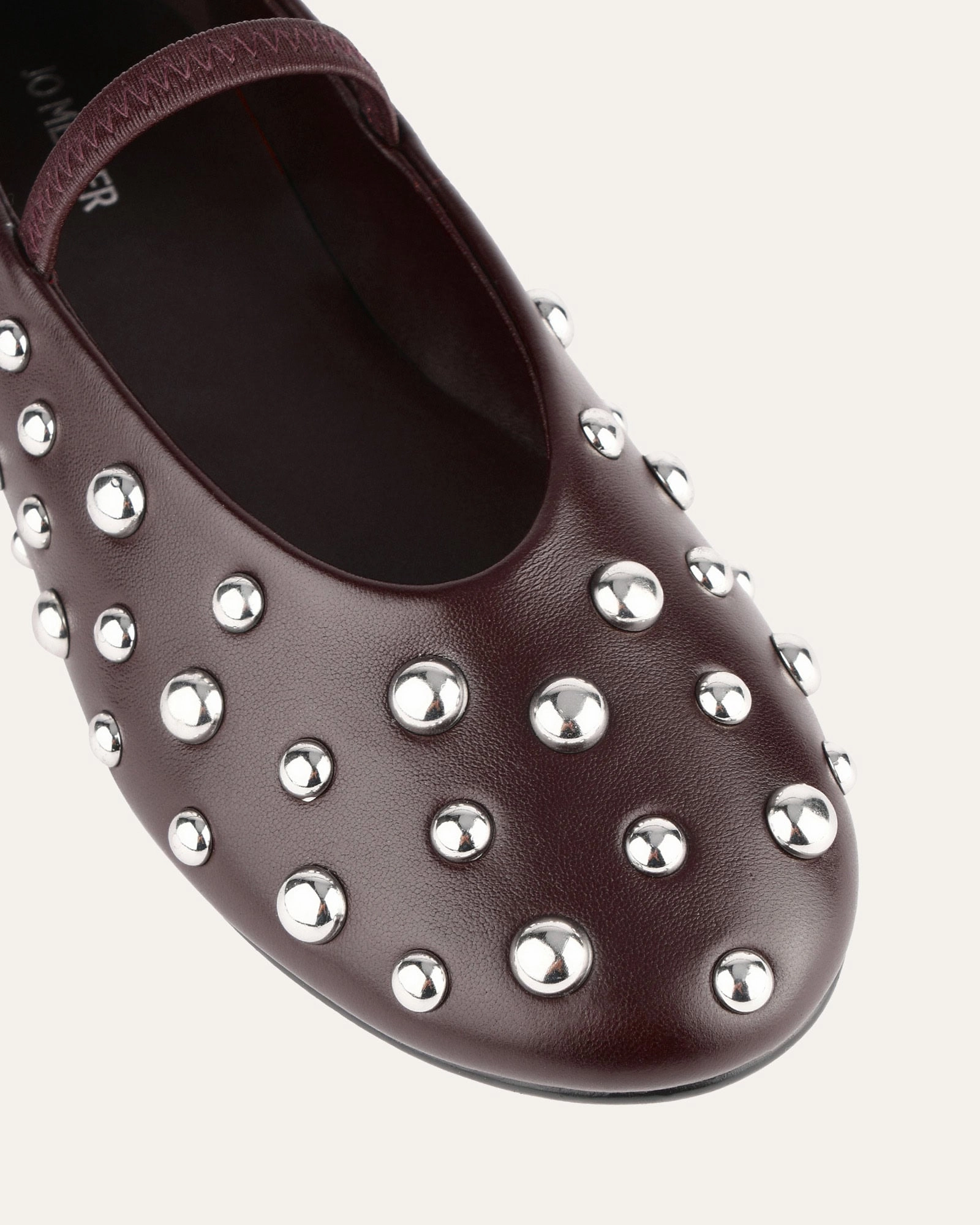 Goldie Casual Flats Merlot Leather Versatile Build