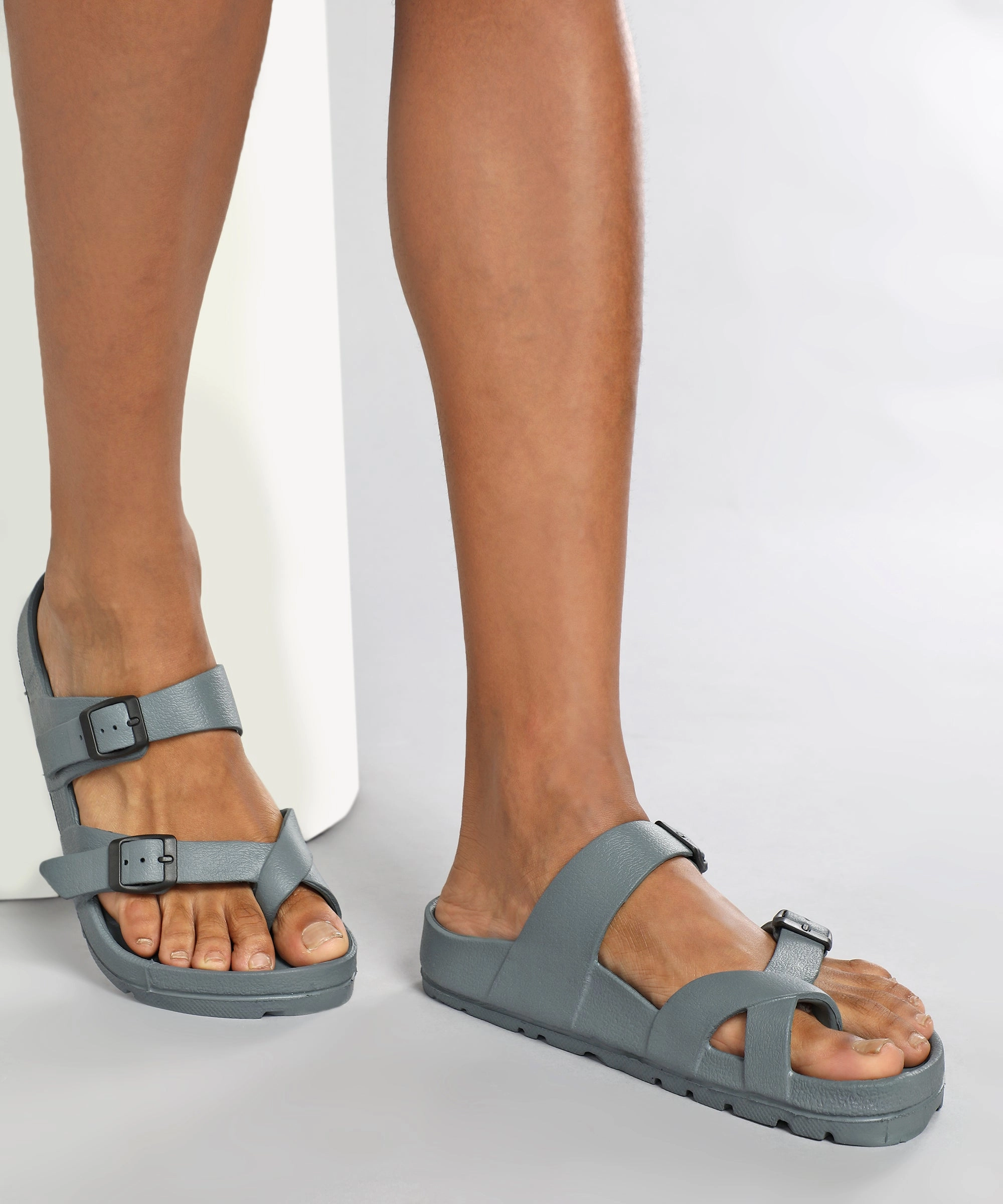 Integrated Lifestyle Adaptable Pieces Paragon Evk3408G Men Casual Sliders | Stylish Trendy Lightweight Slides | Casual & Comfortable Slippers | Everyday Use