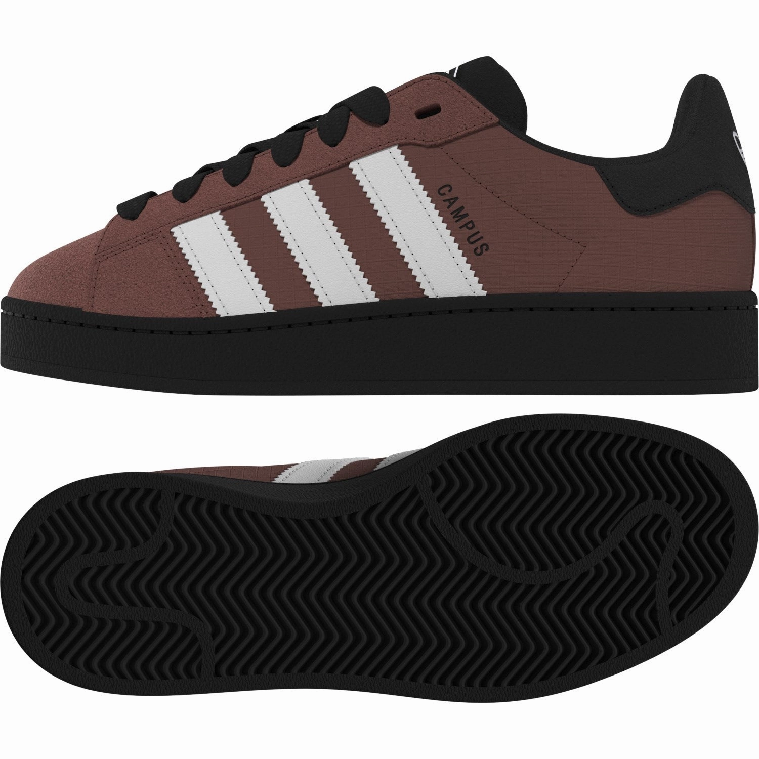 Evolved Form Clean Aesthetic Adidas Originals Wild Sepia/Crystal White/Core Black Campus 00S J Sneakers