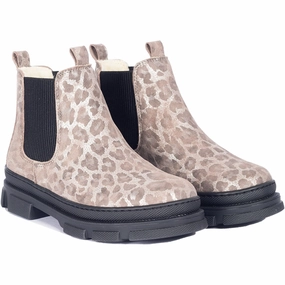 Angulus Silver Leo/Black Chelsea Boot With Elastic And Wool Lining Elevate Your Day Wear The Moment