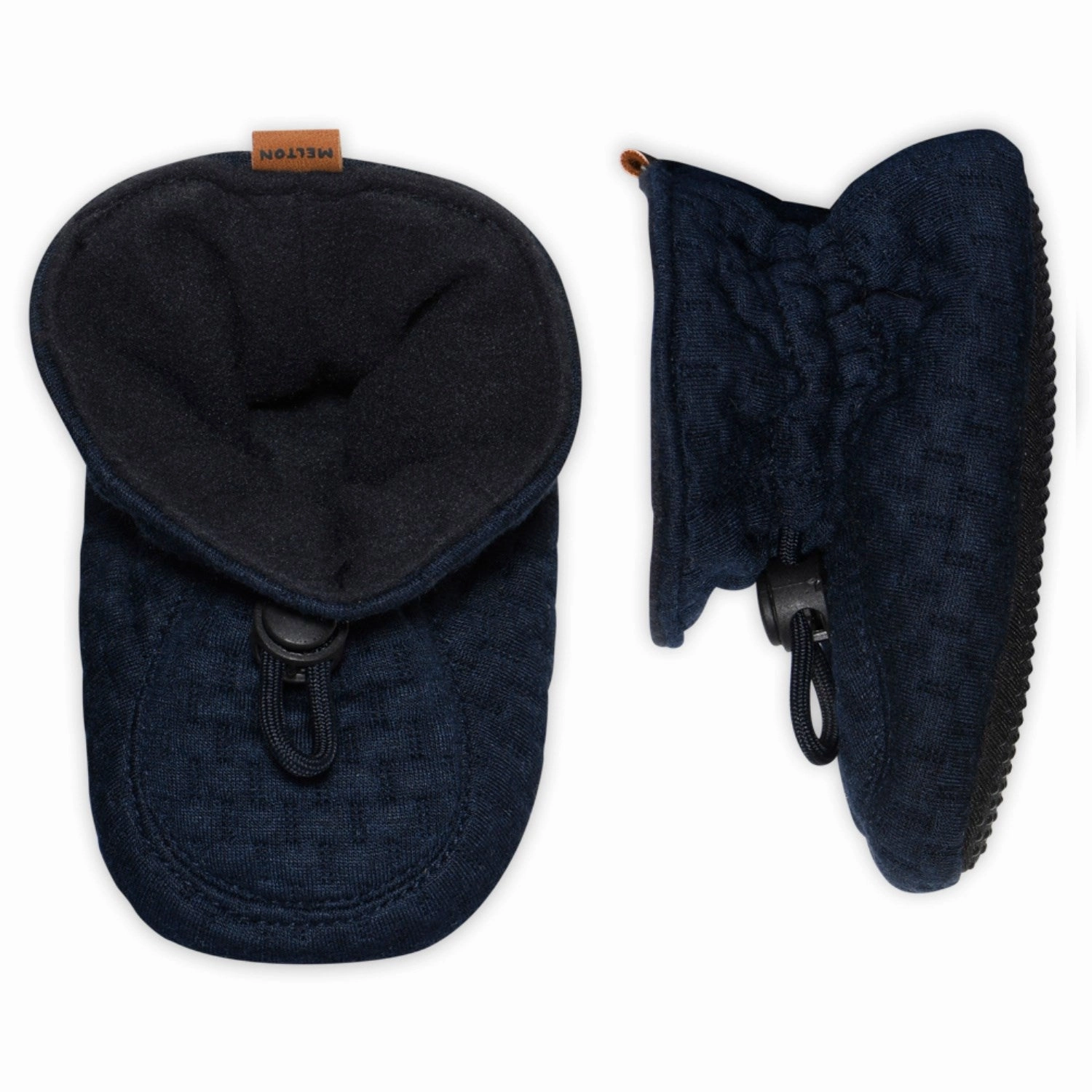 Contemporary Vibes Melton Marine Structure Textile Slippers