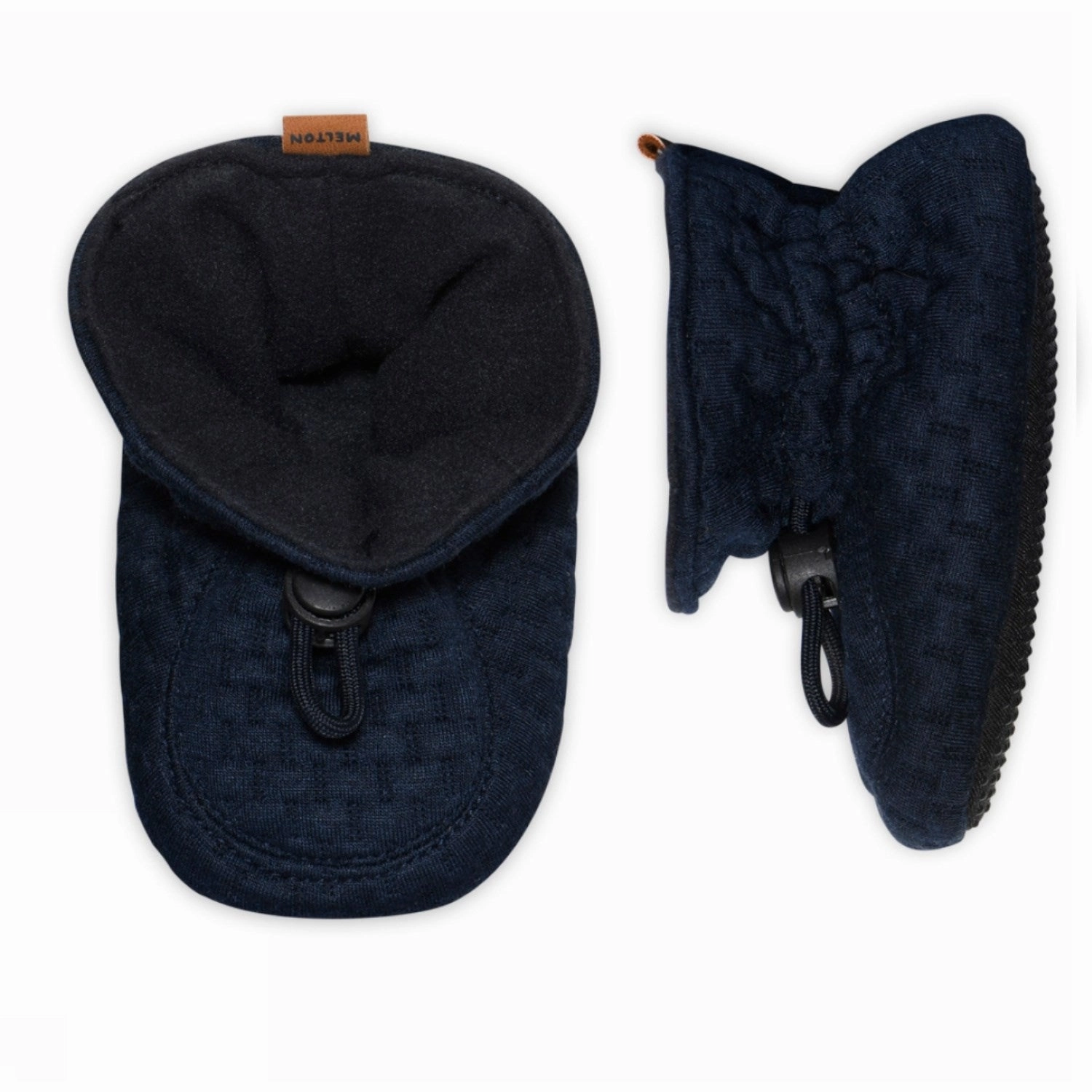 Flow-Forward Core-Level Comfort Melton Marine Structure Textile Slippers