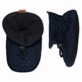 Contemporary Vibes Melton Marine Structure Textile Slippers