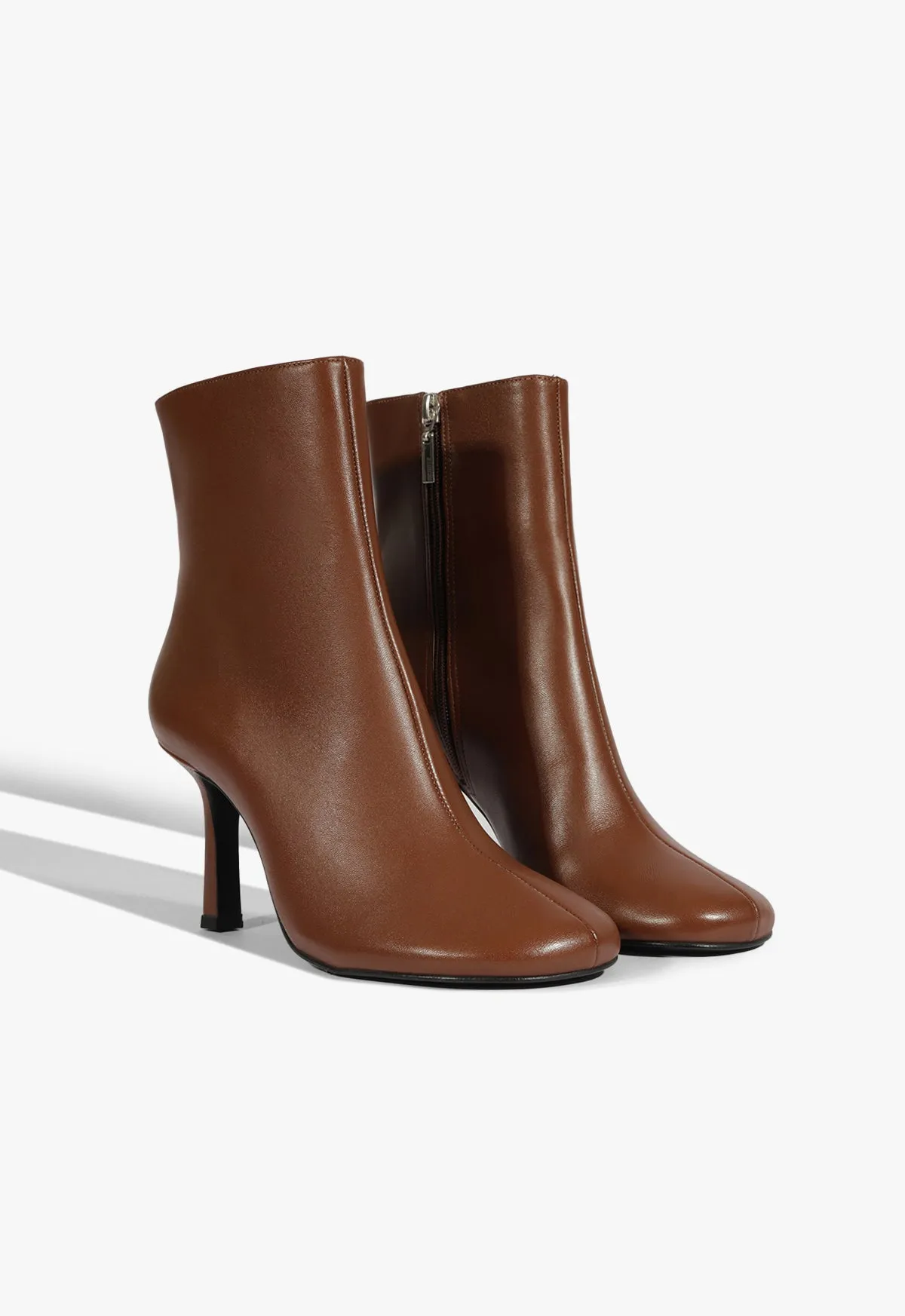 Forward-Looking Fit On-The-Go Style Brielle Leather Bootie