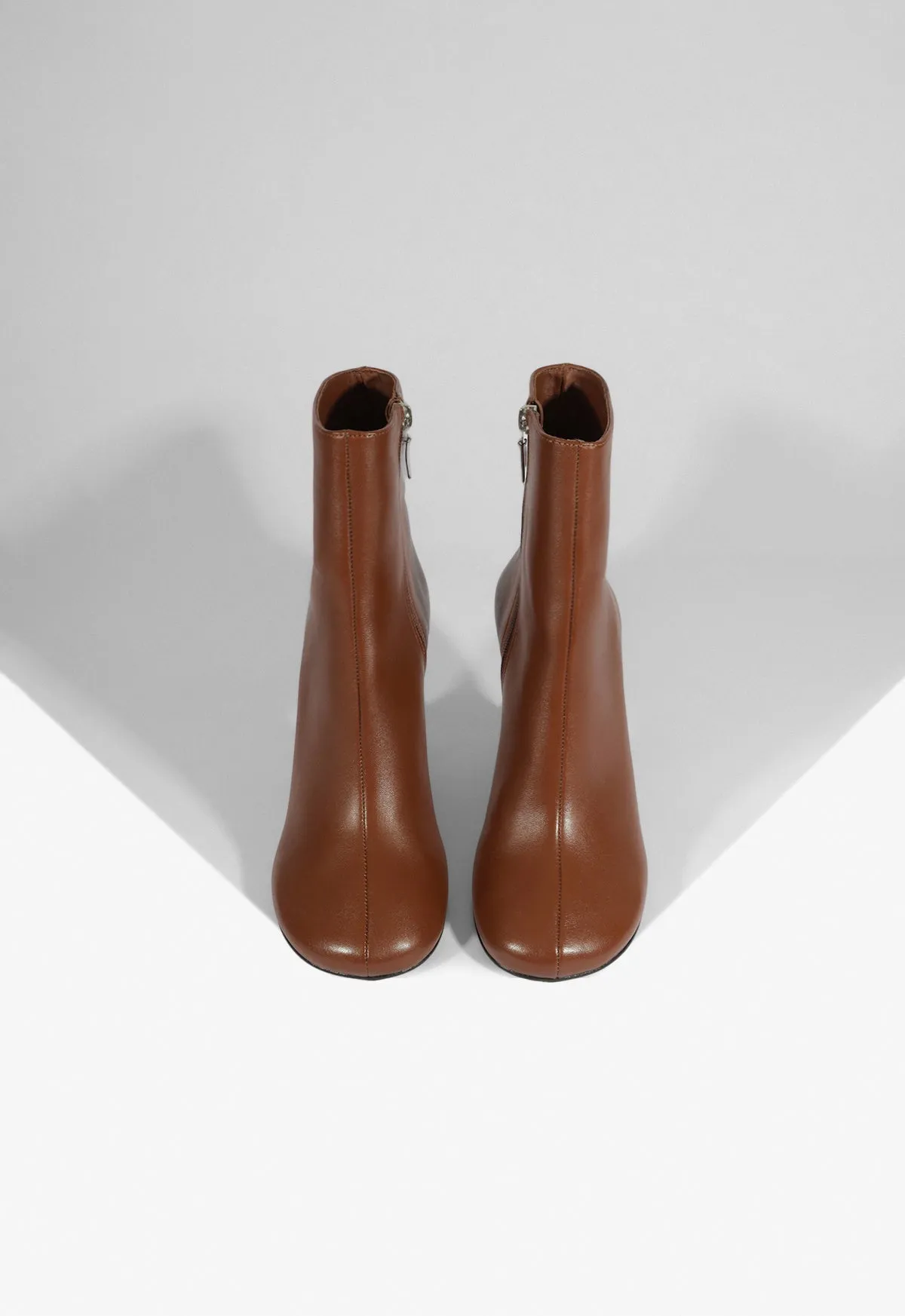 Elevated Motion Street-Ready Brielle Leather Bootie