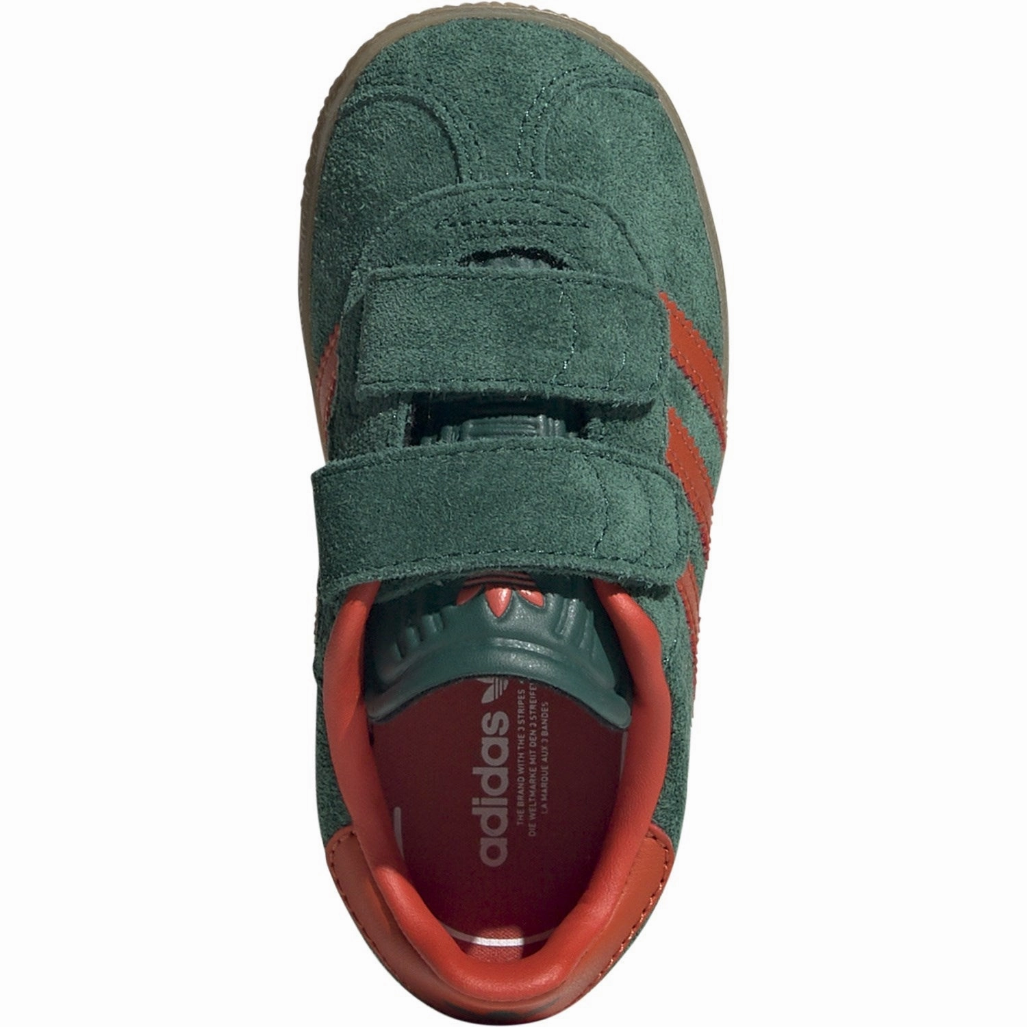 Uncomplicated Gear Adidas Originals Gazelle Cf I Sneakers Collegiate Green / Preloved Red / Gum