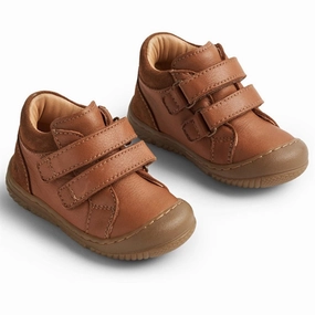 Made For Rhythm Wheat Shoe Double Velcro Ivalo Cognac