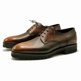 Understated Cool Derby Simple Shoe - 3D Brown