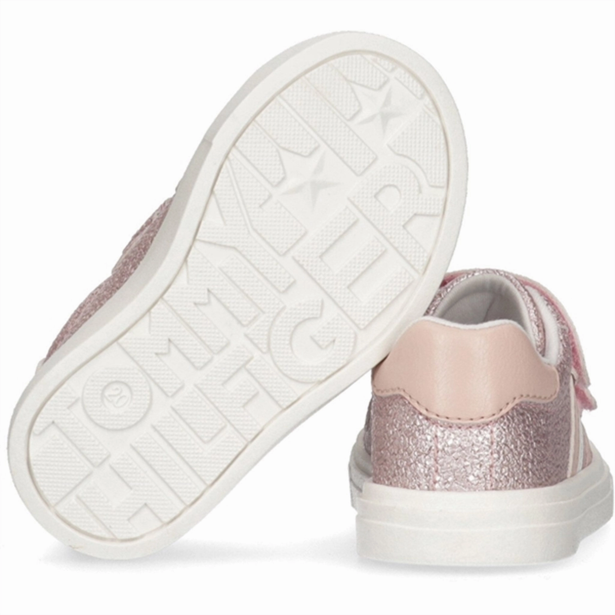 Comfort Redefined Flexible Everyday Tommy Hilfiger Stripes Low Cut Velcro Sneakers Pink