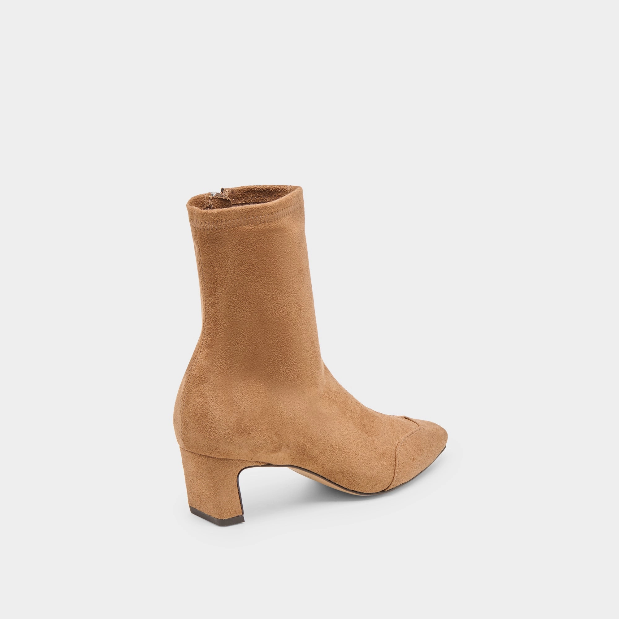 Anika Boots Lt Brown Stella Suede Ease-Ready Activewear Redefined