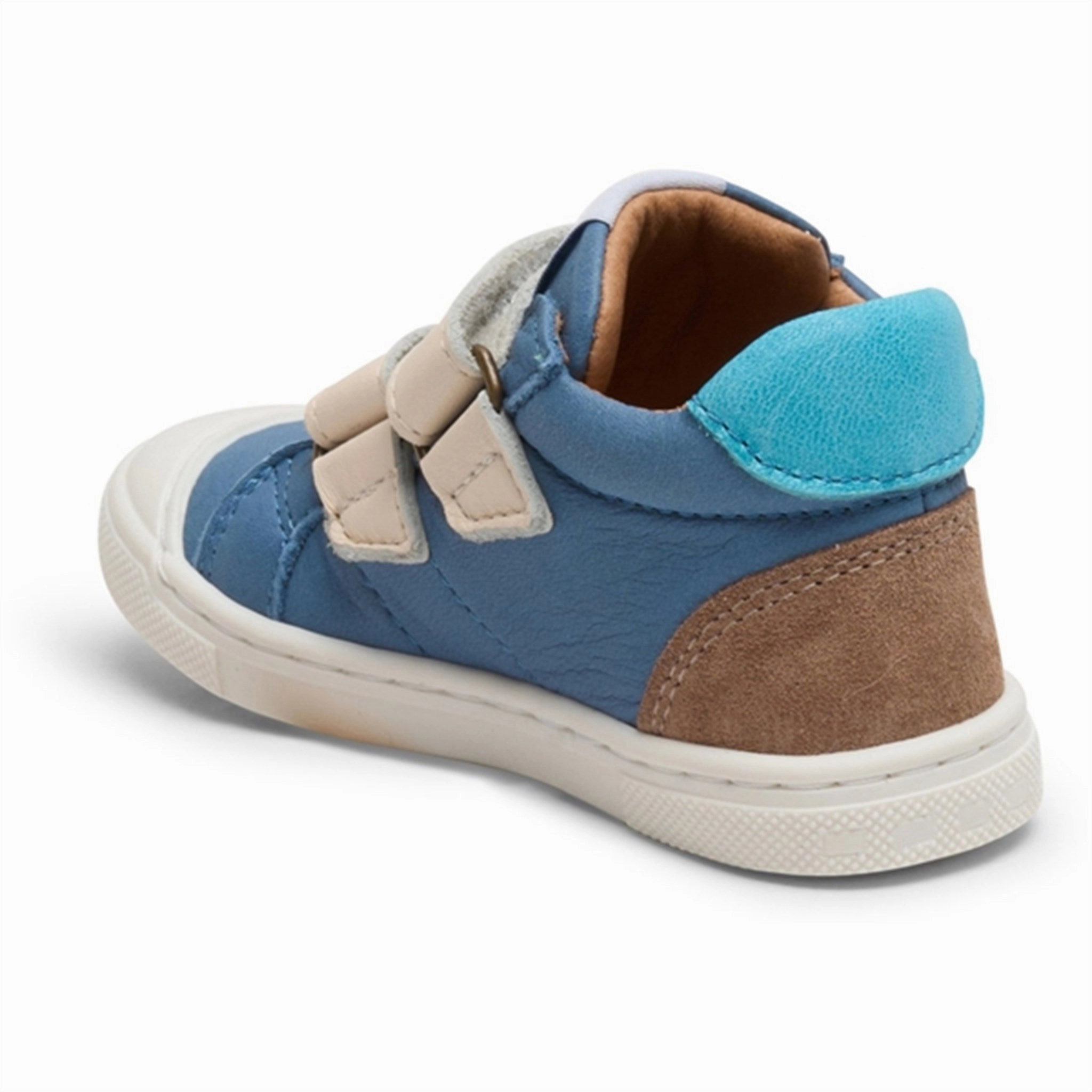 Bisgaard Indy First Step Shoe Blue Minimal Design