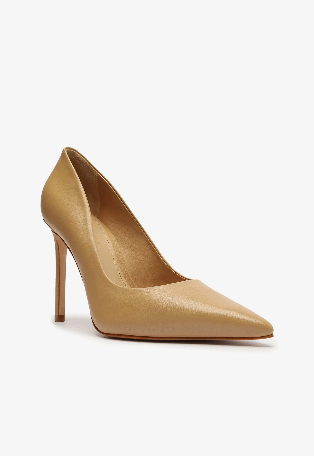 Lou High Stiletto Light Beige Pump Built For Today Breathe And Move