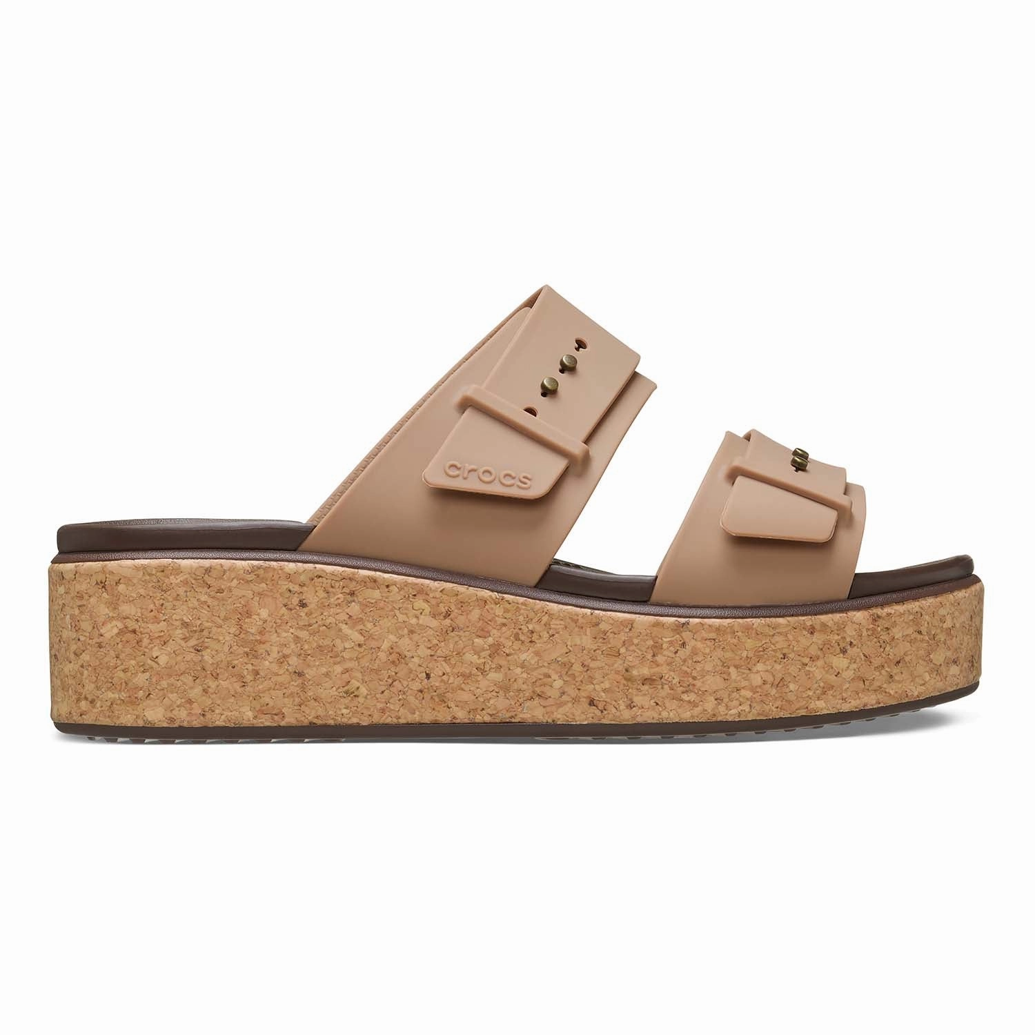 Brooklyn Cork Buckle Sandal Quiet Strength Comfort-Focused