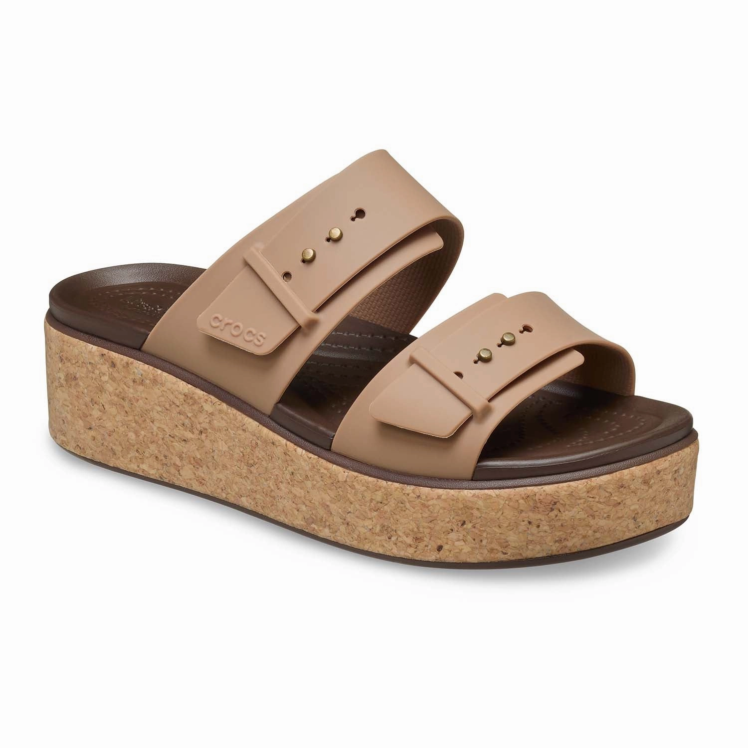 Brooklyn Cork Buckle Sandal Low-Profile Style