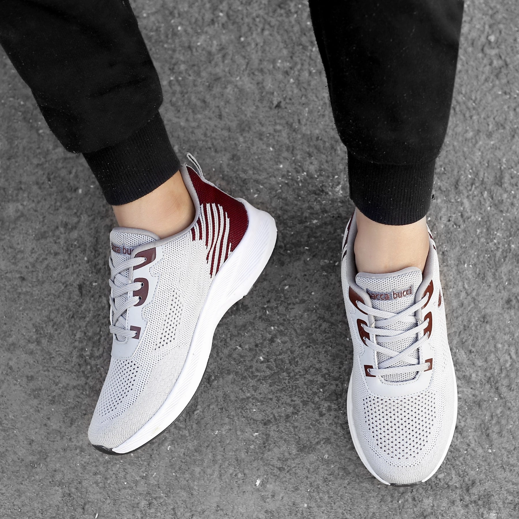 Bacca Bucci Boys Or Girls Essential Knit Running Sports Shoe (Age: 8 Year To 12 Years) Everyday Uniform