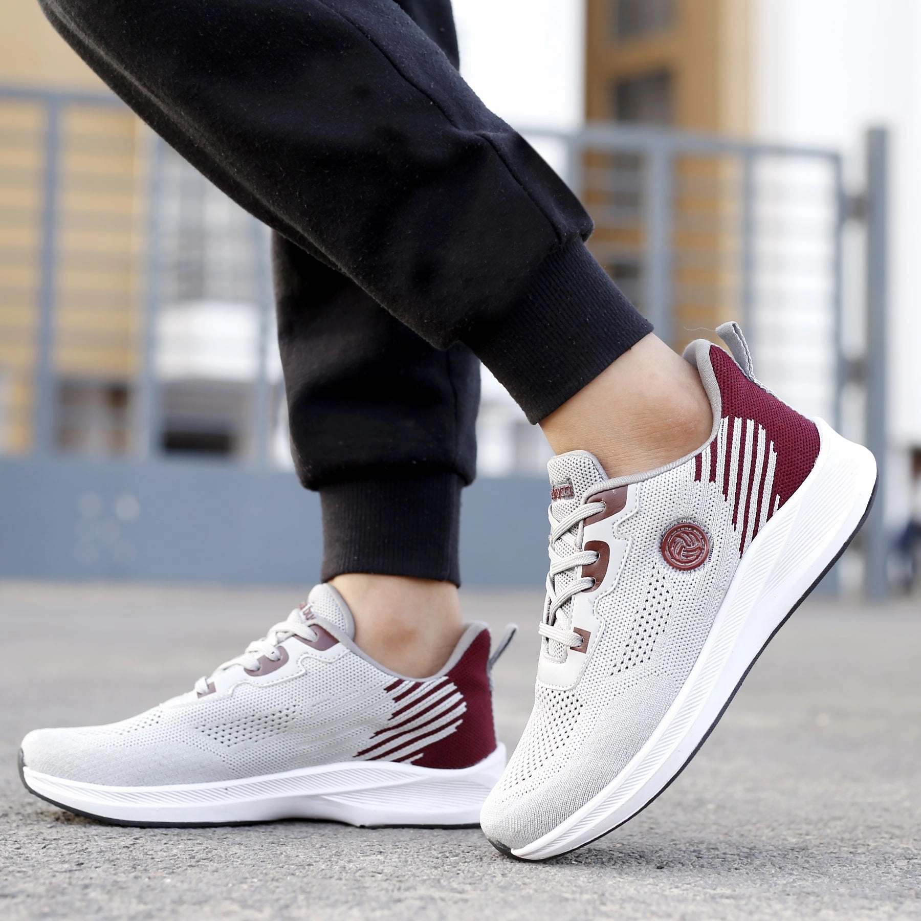 Bacca Bucci Boys Or Girls Essential Knit Running Sports Shoe (Age: 8 Year To 12 Years) Urban Transition Everyday Core