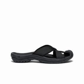 Refined Streetwear Pure Rhythm Women'S Bali Slide Sandal  |  Black/Steel Grey