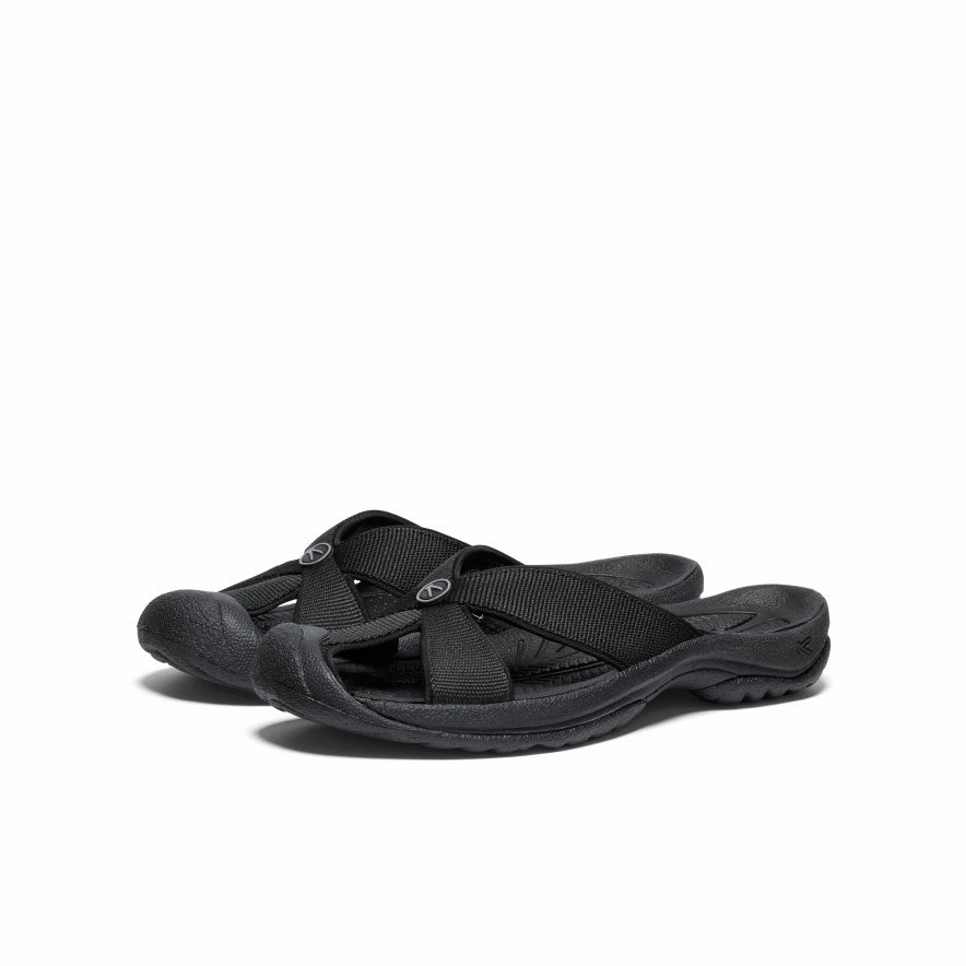 Women'S Bali Slide Sandal  |  Black/Steel Grey Built For Today