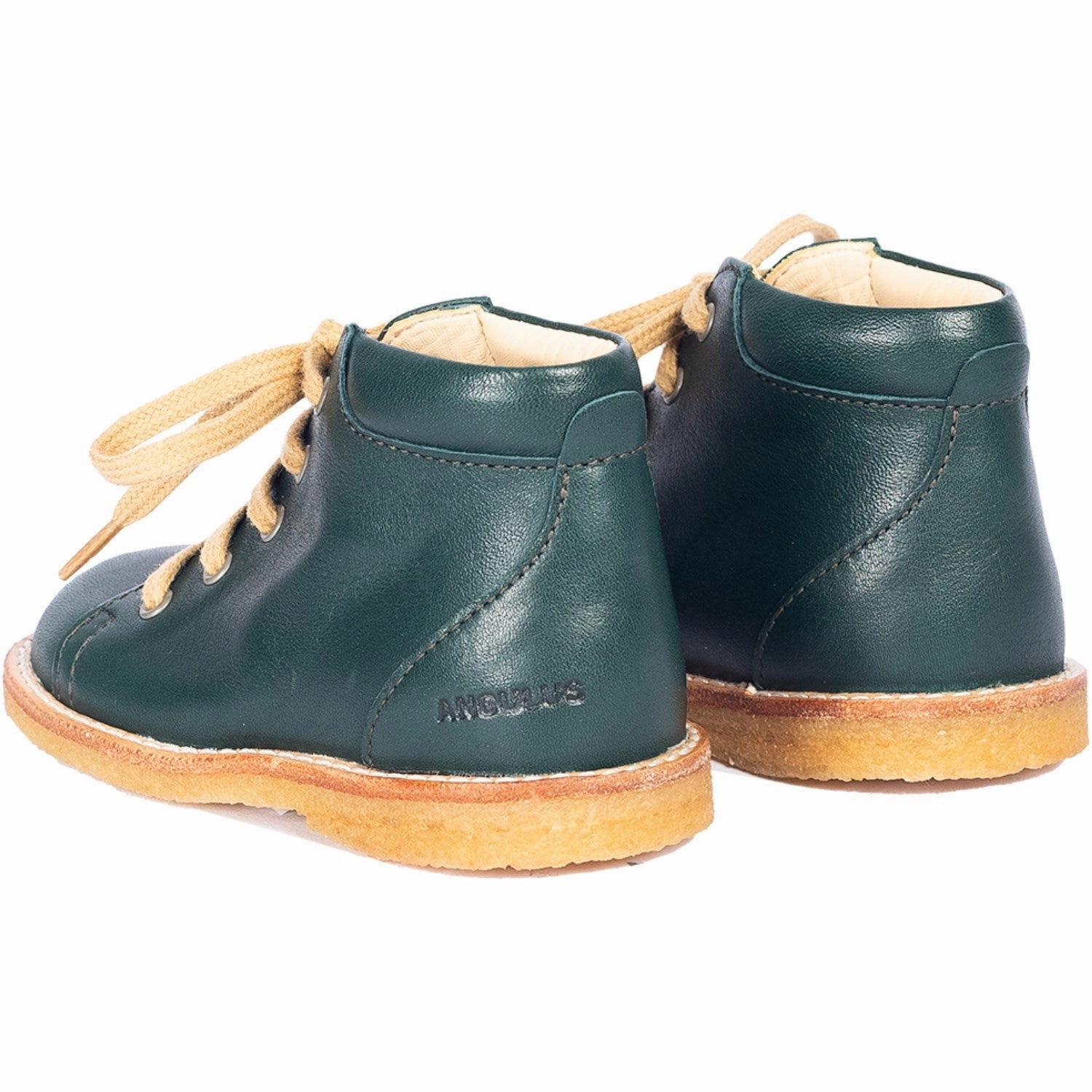 Move-Fit Angulus Deep Teal Classic Lace-Up Shoes