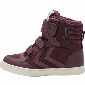 Hummel Stadil Super Poly Boot Recycled Tex Jr Windsor Wine Boots Calm Layers Layer Logic