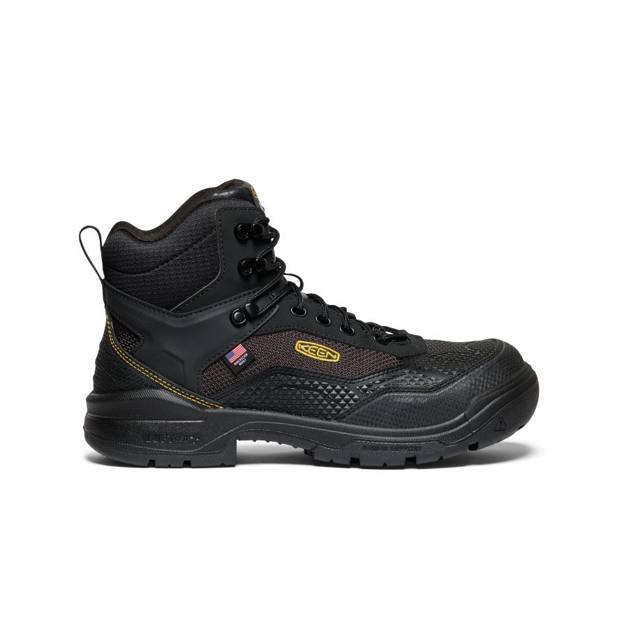 Quiet Attitude Men'S Stronglite Waterproof Boot (Carbon Toe)  |  Black/Black