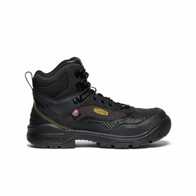 Quiet Attitude Men'S Stronglite Waterproof Boot (Carbon Toe)  |  Black/Black