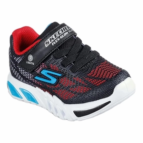 Skechers Flex-Glow Elite Sneakers Black Red Blue Motion-Elevated Daily-Ready