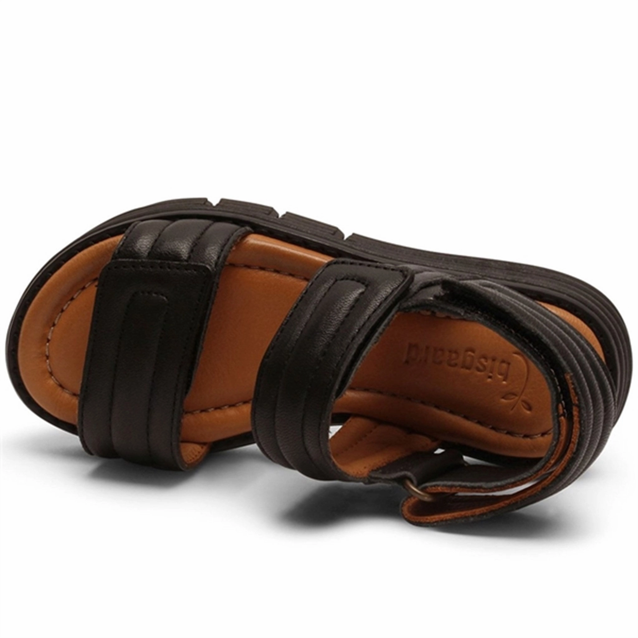 Bisgaard Berit Sandal Black Smooth Silhouettes