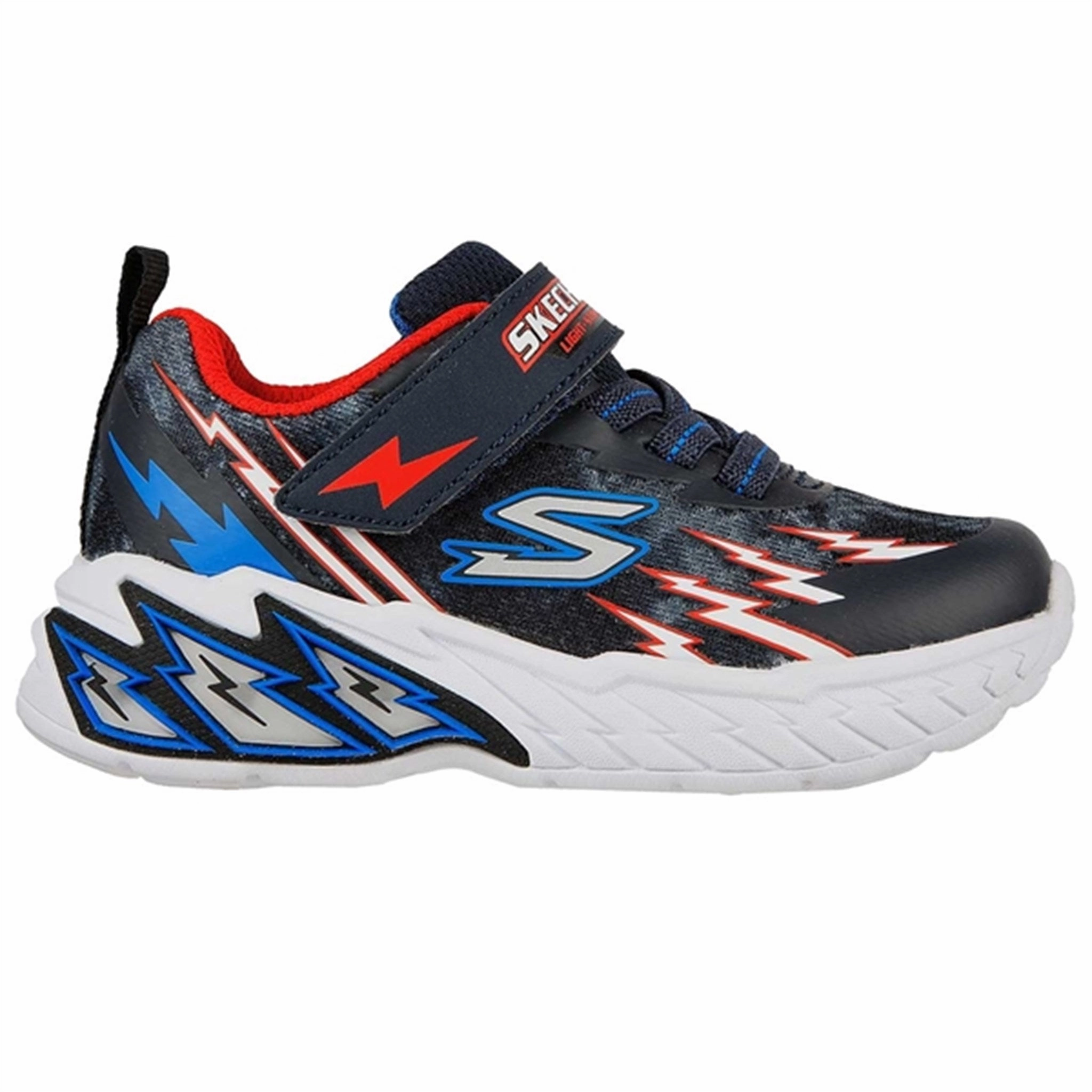Layer Mindset Chill-Crafted Skechers S-Lights Sneakers Light Storm 2.0 Navy/Red